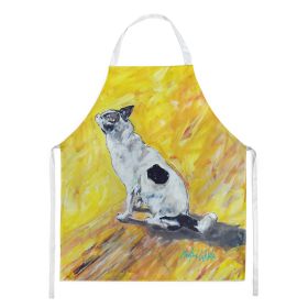Sleeping In The Sunshine Dog Apron Cooking Kitchen Server Baking Crafts Gardening for Adult Women Men, Unisex, Large, Multicolor
