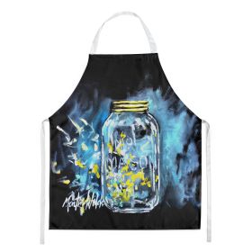 Lightning Bugs Apron Cooking Kitchen Server Baking Crafts Gardening for Adult Women Men, Unisex, Large, Multicolor