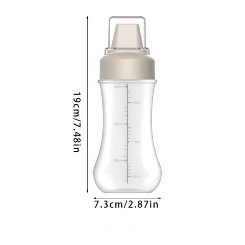 1pc Squeeze Sauce Bottle; Leak Proof Refillable Condiment Container For Salad Ketchup Honey Jam; Squeeze Sauce Bottle Oyster Sauce Squeeze Bottle