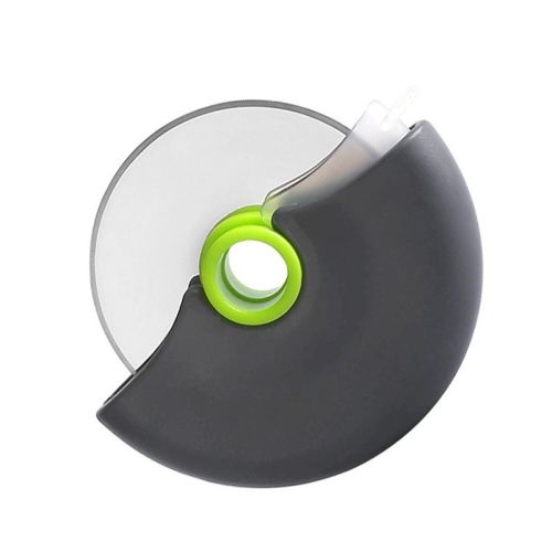 1pc Stainless Steel Round Wheel Cutter With Lid For Cake; Bread; And Pies - Kitchen Baking Tool With Roulette Roller; Suitable For Home Kitchen B